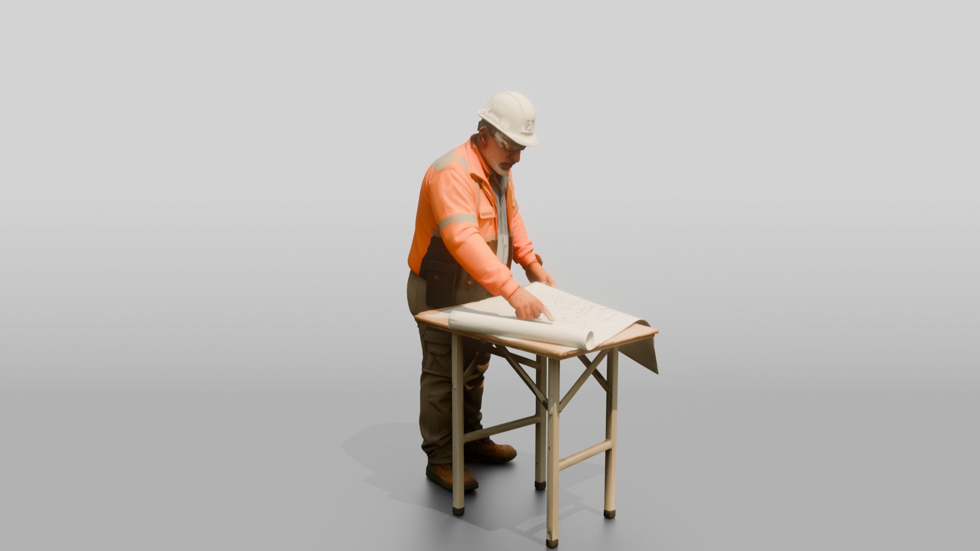 Construction Worker Man 45