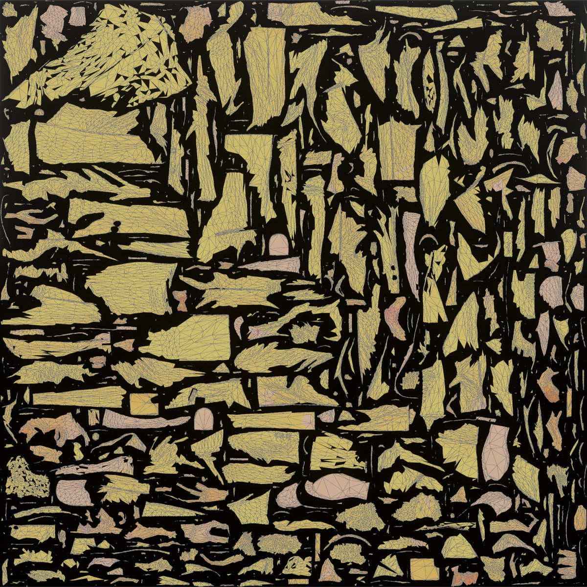 Receptionist Man Holding A Room Key Card - UV layout, metallic roughness map