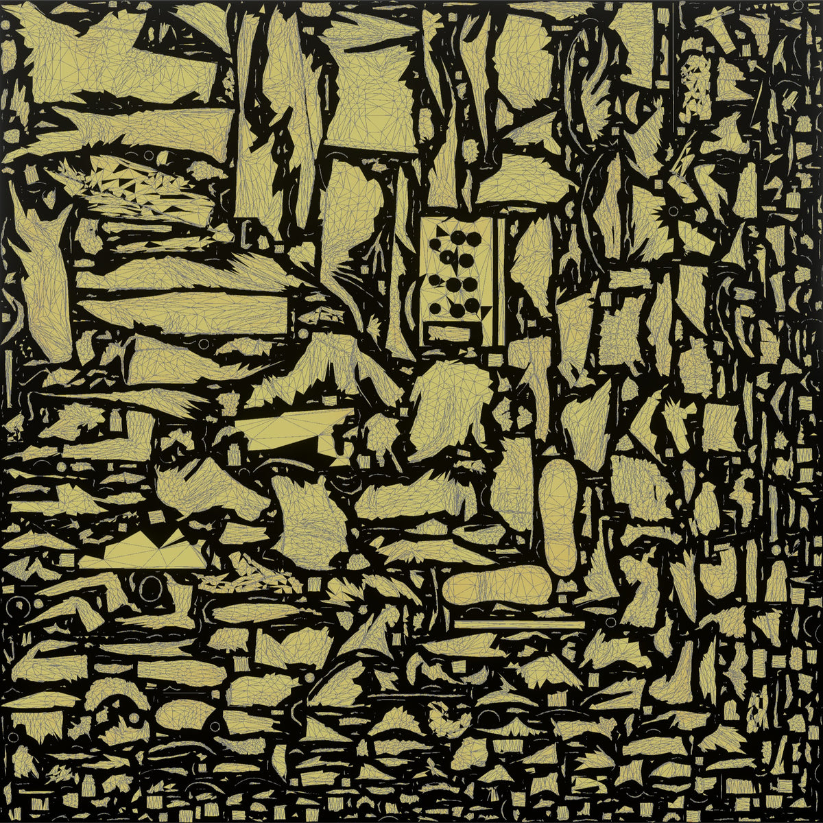 Massage Therapist Woman Holding A Small Tray With Oil Bottles - UV layout, metallic roughness map