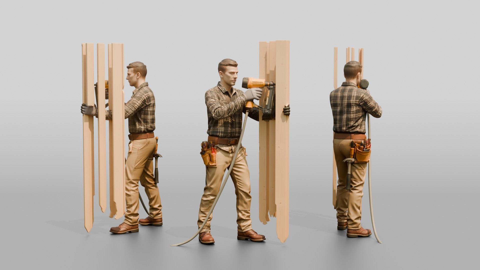 Construction Worker Man 34