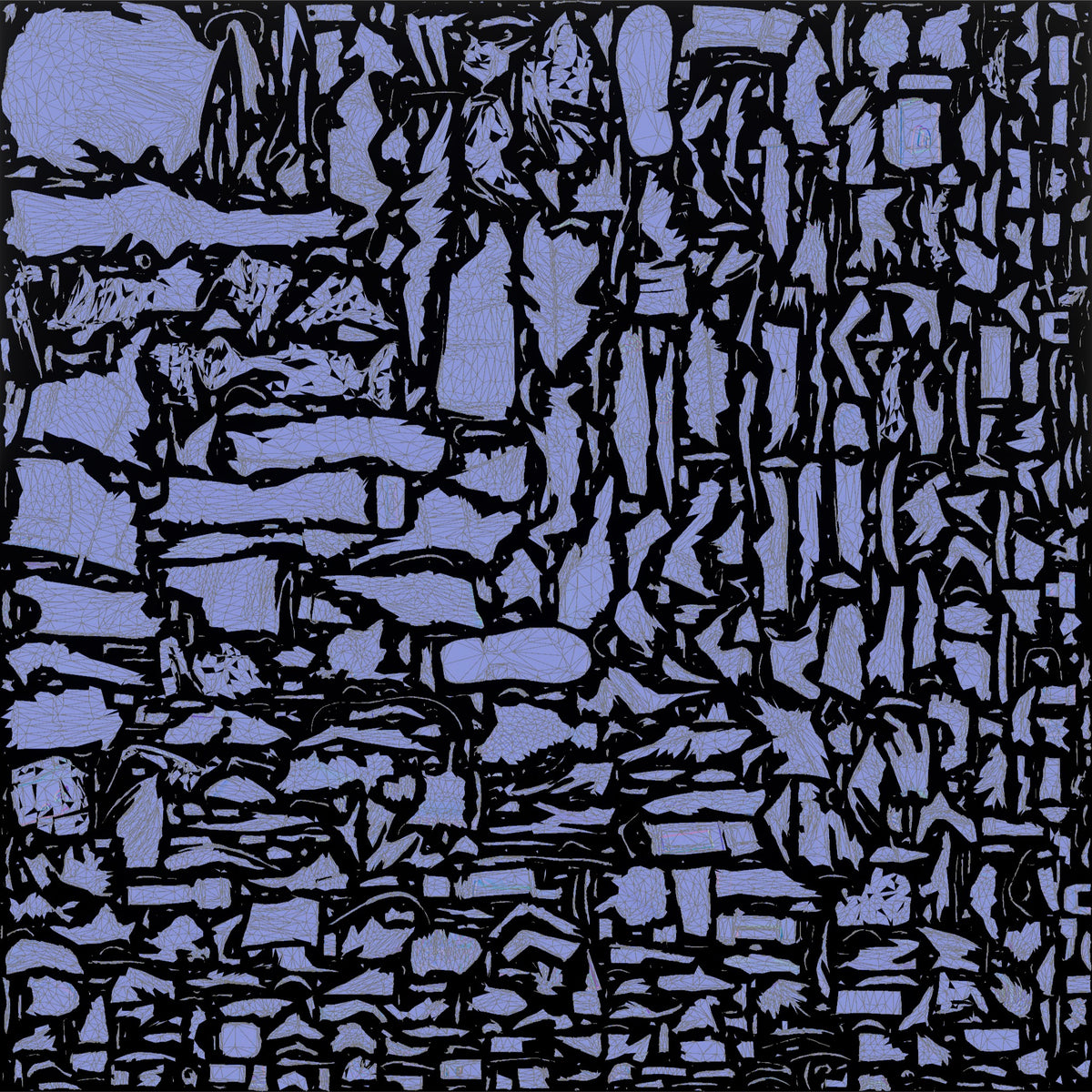 Mechanic Holding a Shop Flashlight - UV layout, normal map
