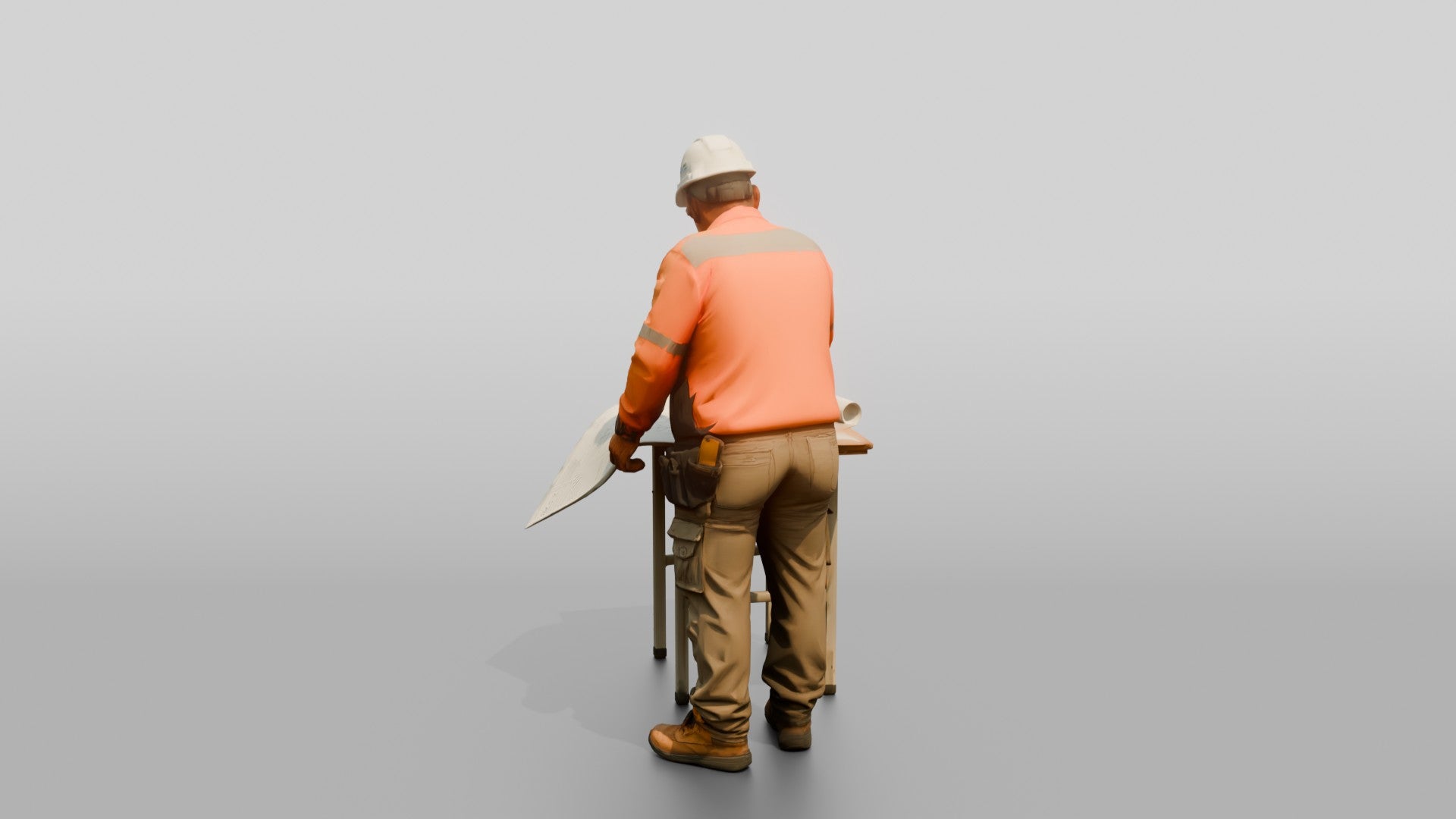 Construction Worker Man 45
