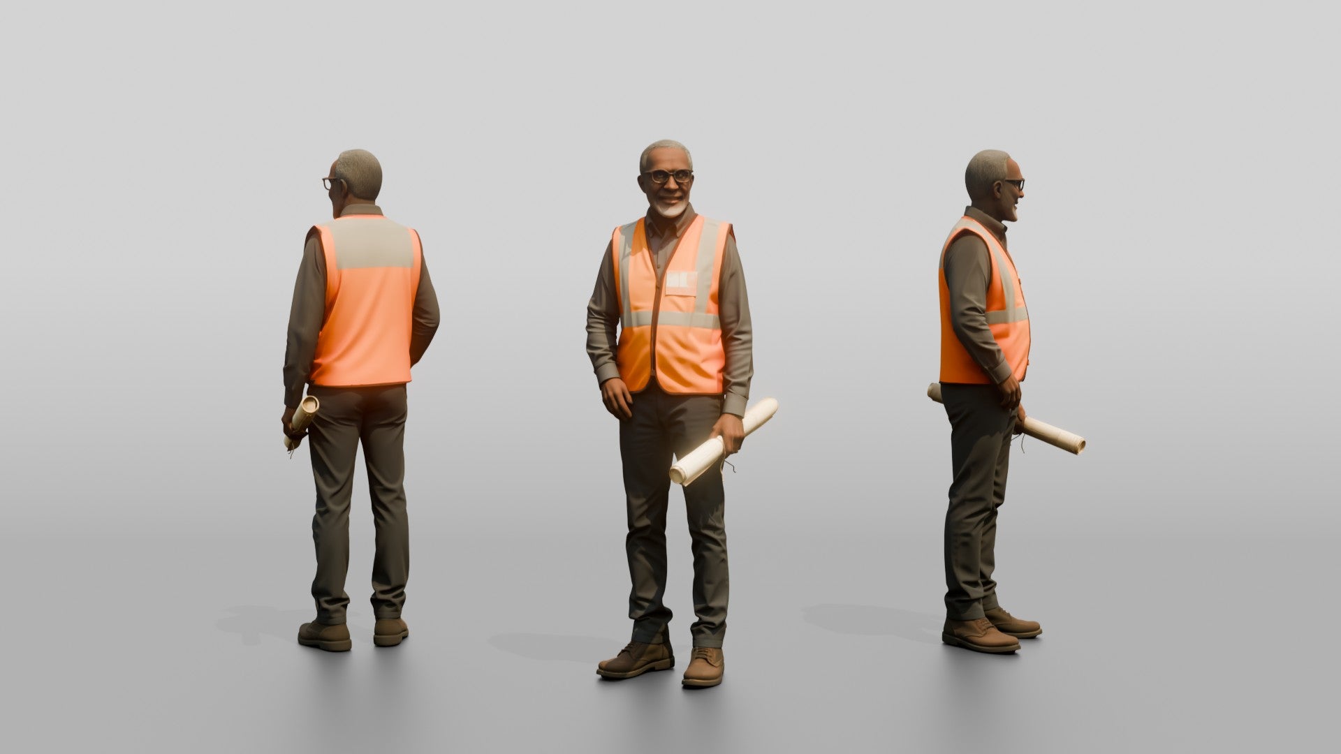 Construction Worker Man 77