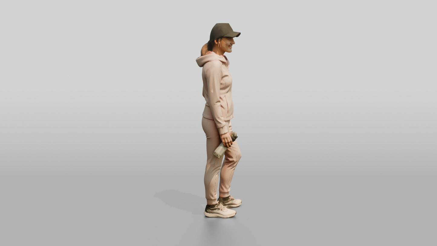 Sporty Athleisure Woman 04