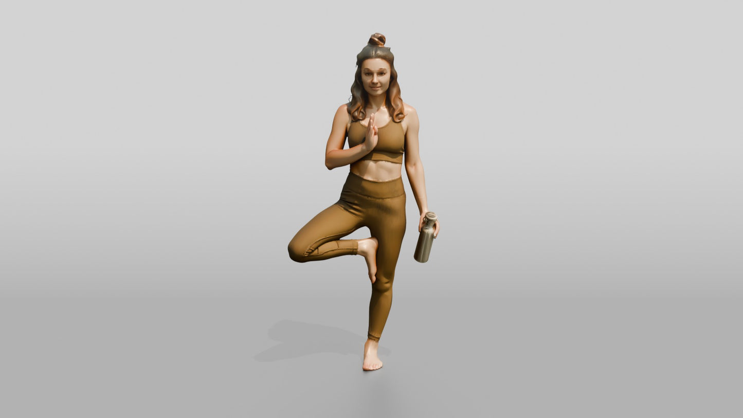 Tree Pose Woman