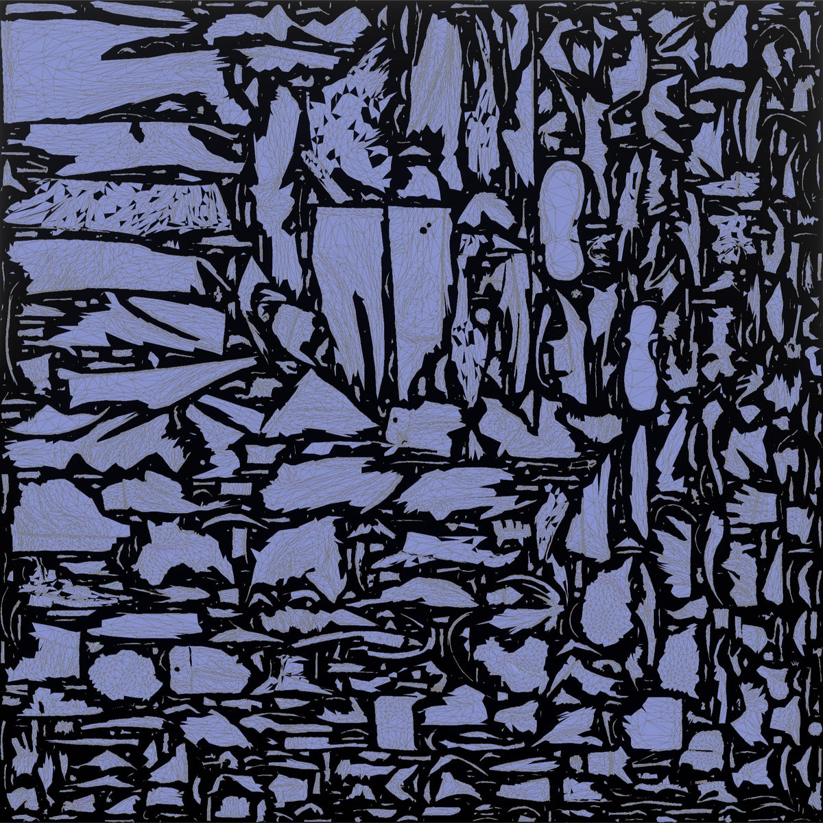 Man Store Owner Holding A Set Of Keys - UV layout, normal map