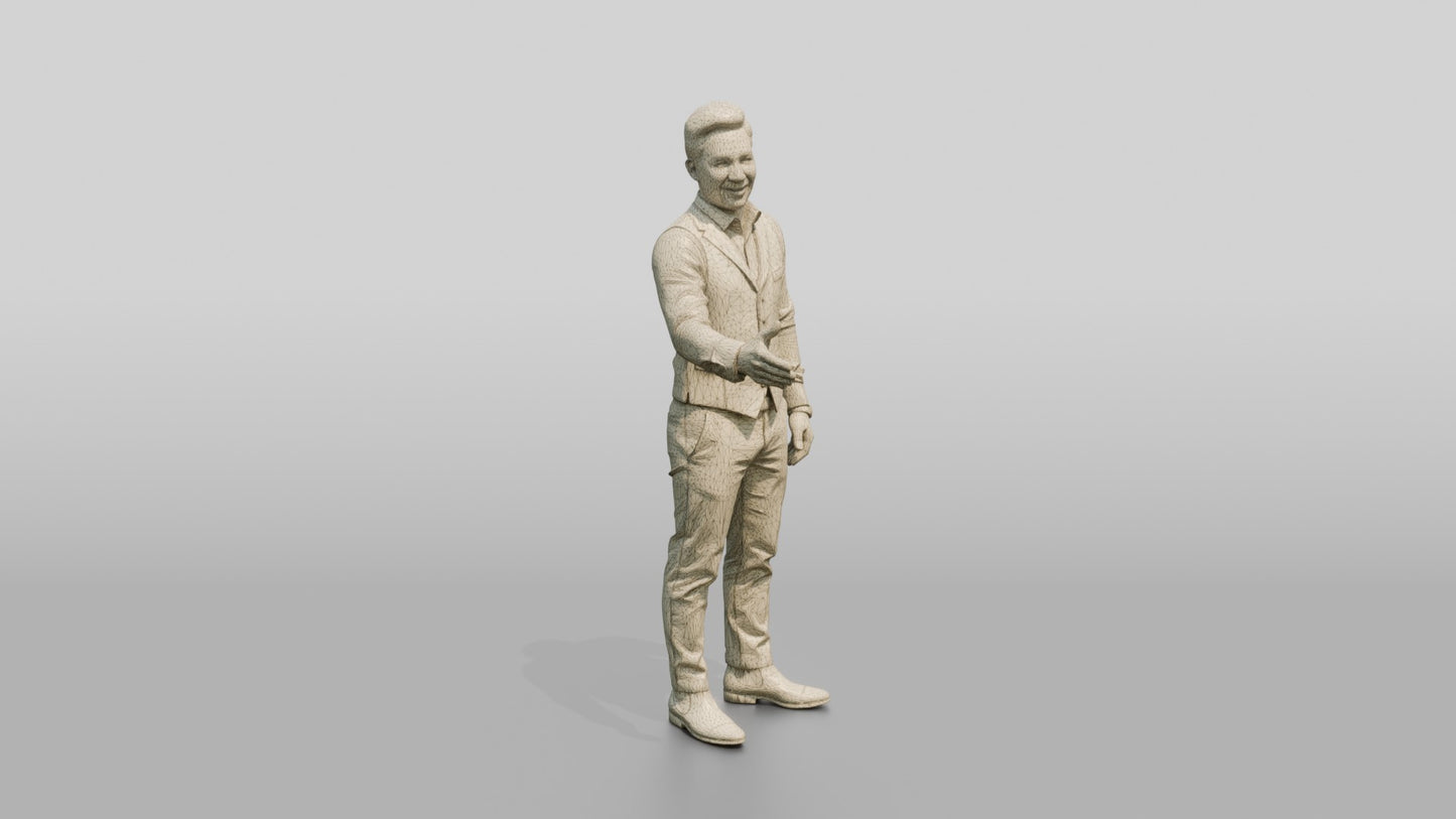 Businessman Giving a Thumbs Up