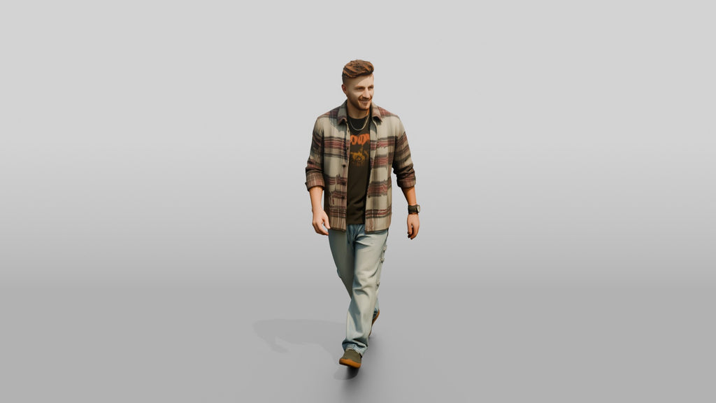 Grunge Skater Man 09