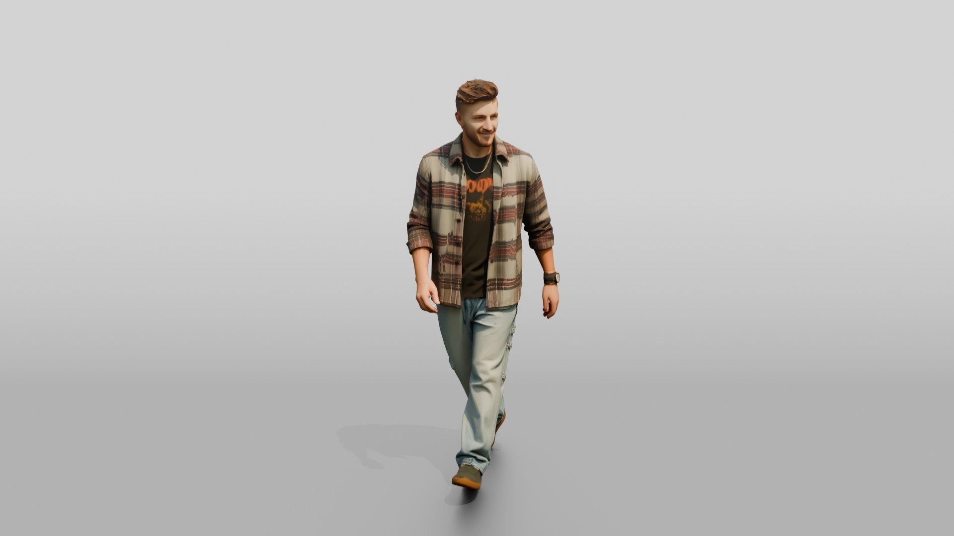 Grunge Skater Man 09