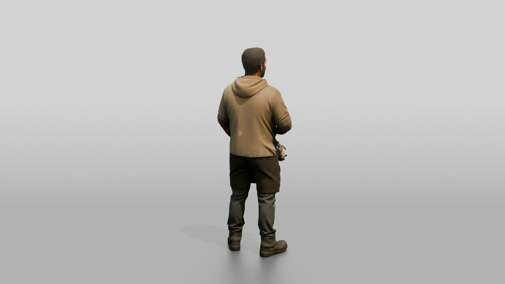 Mechanic Holding a Tire Iron