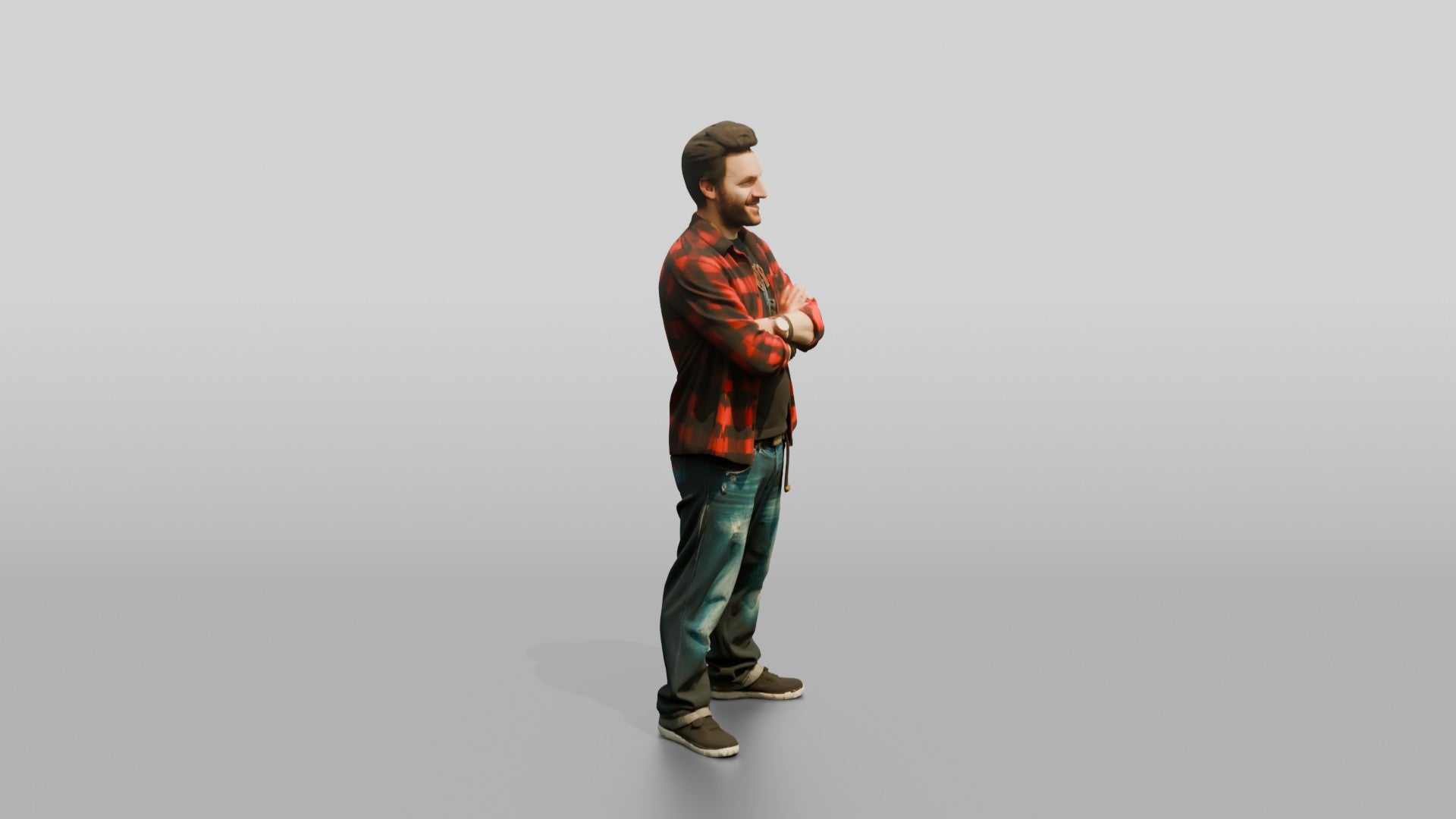 Grunge Skater Man 07