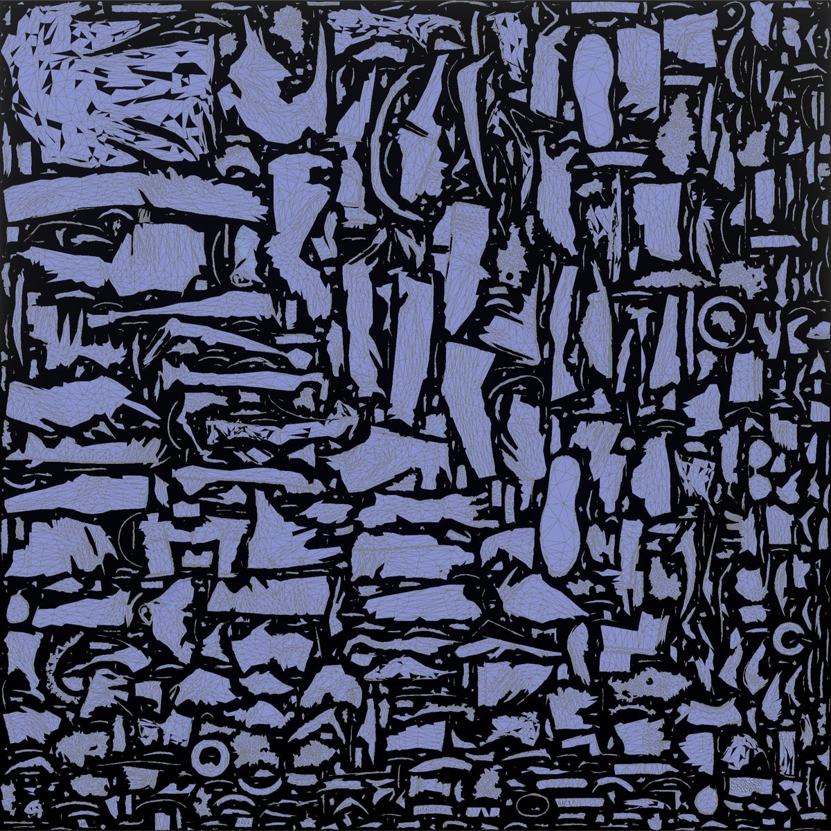 Patron Man Standing With Sunglasses On, Holding A Cocktail - UV layout, normal map