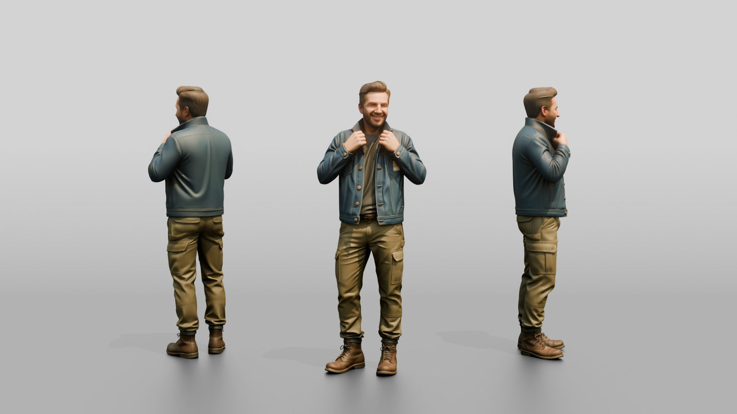 Denim Workwear Man 05