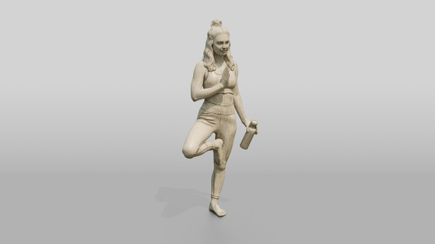 Tree Pose Woman