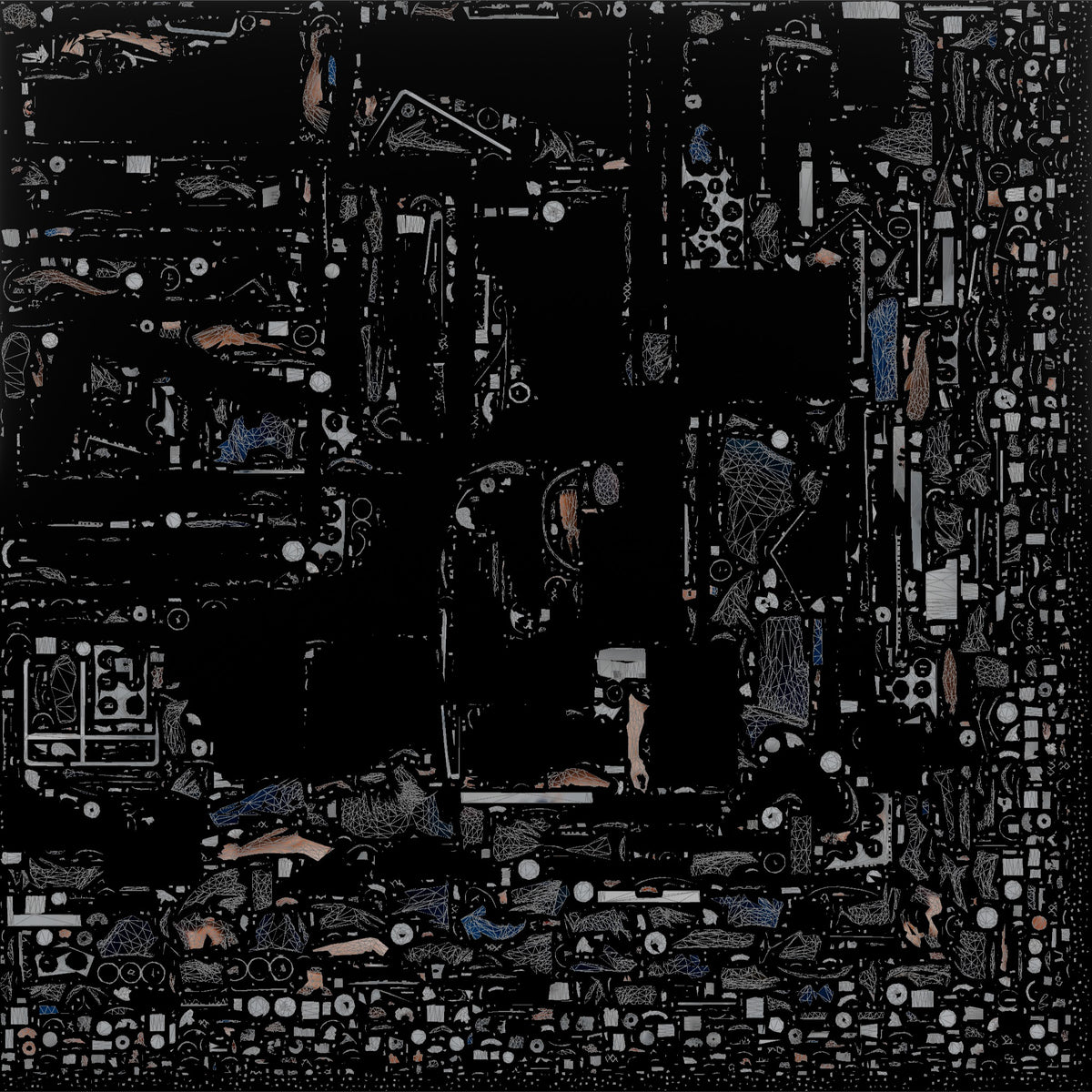 Dishwasher Loading a Glass Rack - UV layout, base color map