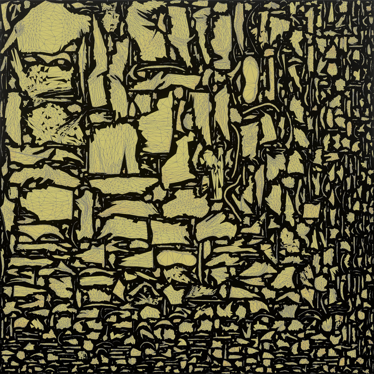 Mother Holding A Bouquet Of Flowers With Both Hands - UV layout, metallic roughness map