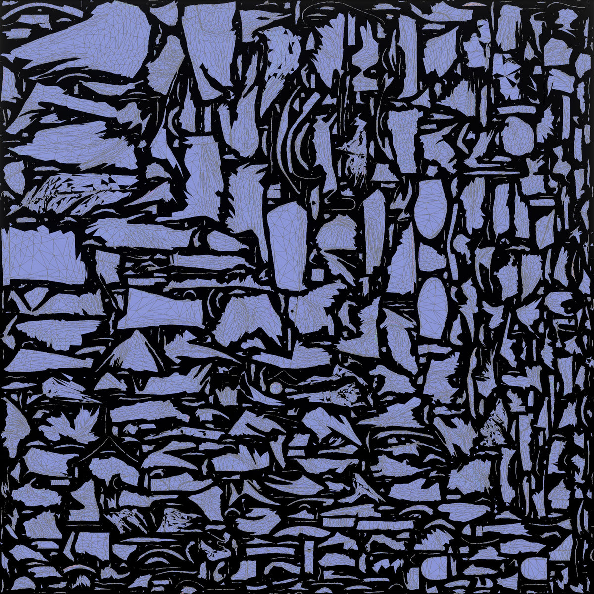 Middle-Aged Turkish Man Talking on His Phone - UV layout, normal map