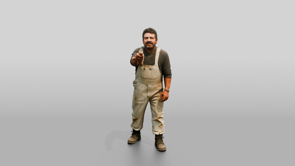 Construction Worker Man 14