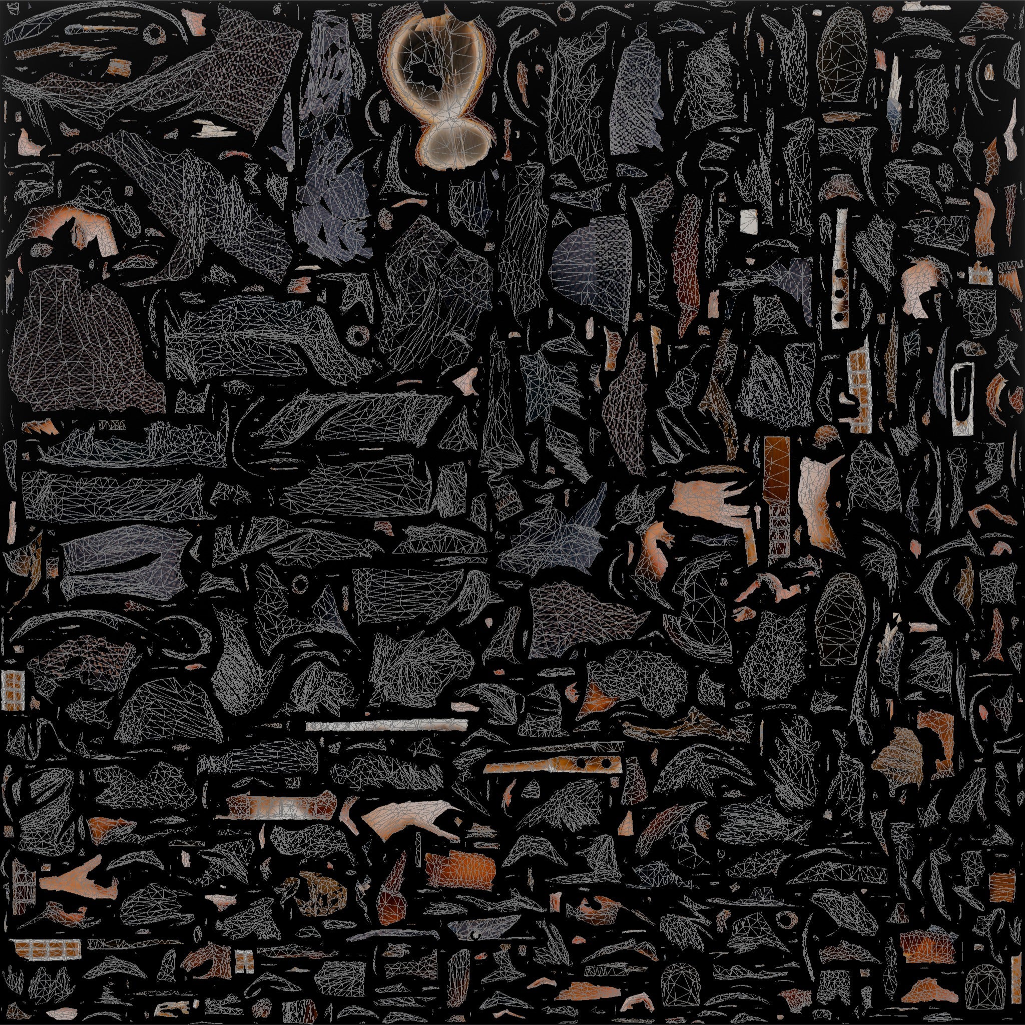 Tar Player Plucking Long-Necked Tar