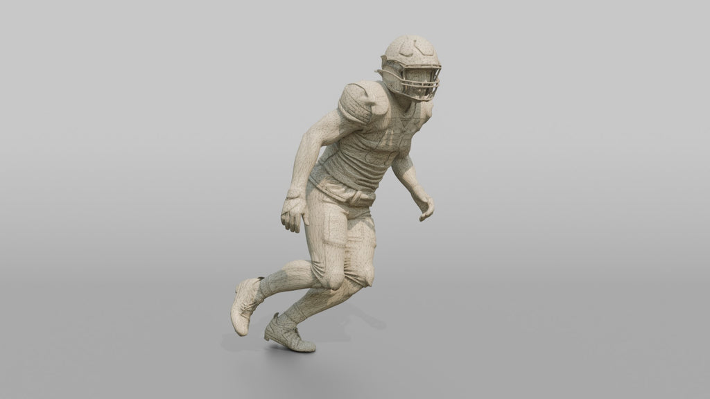 Linebacker Dropping into Pass Coverage