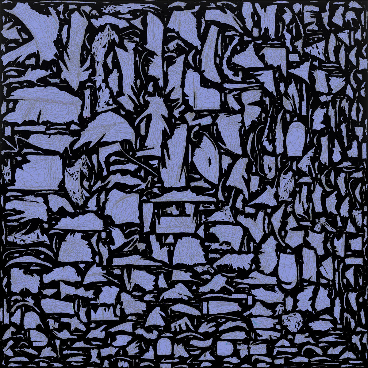 Worker in Canvas Apron - UV layout, normal map