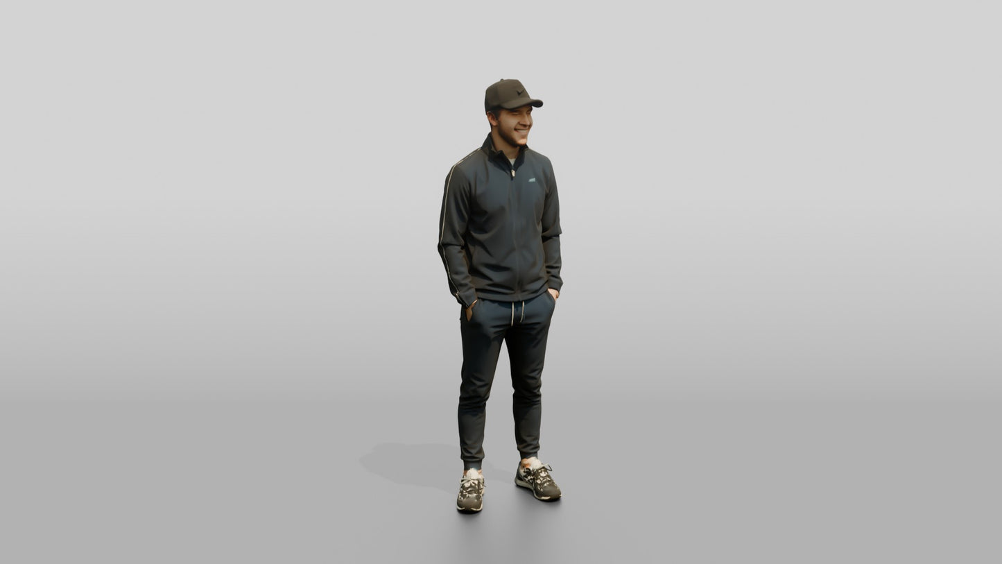 Sporty Athleisure Man 01