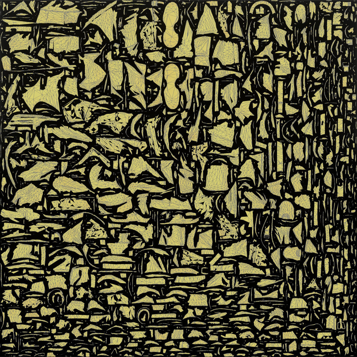 Techwear Man Pulling Up His Collar - UV layout, metallic roughness map
