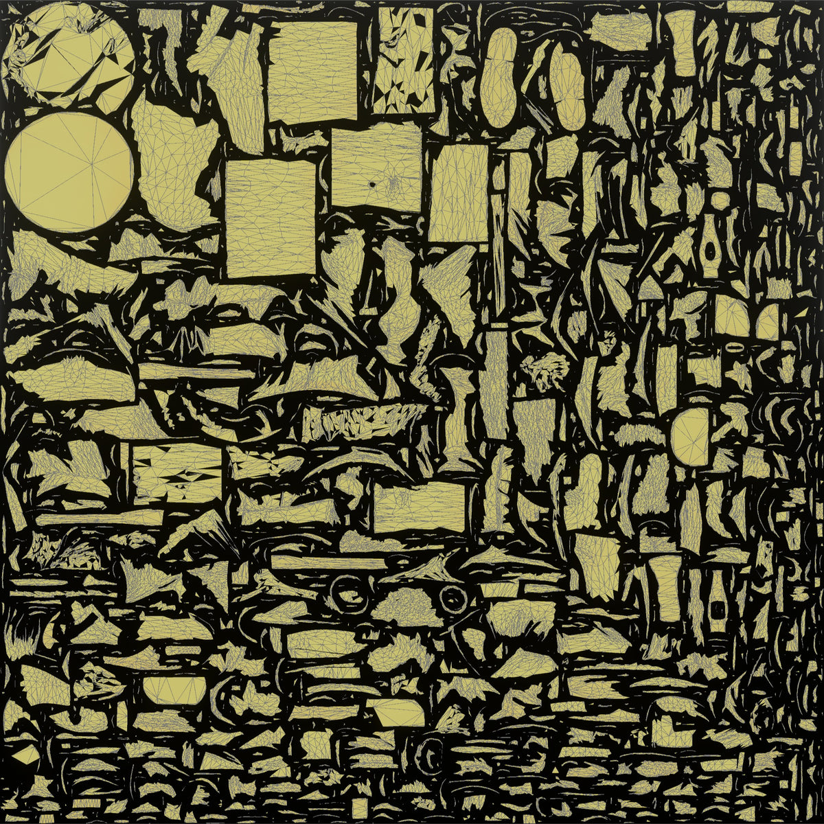 Farmer Swinging Heavy Splitting Maul Into Firewood - UV layout, metallic roughness map