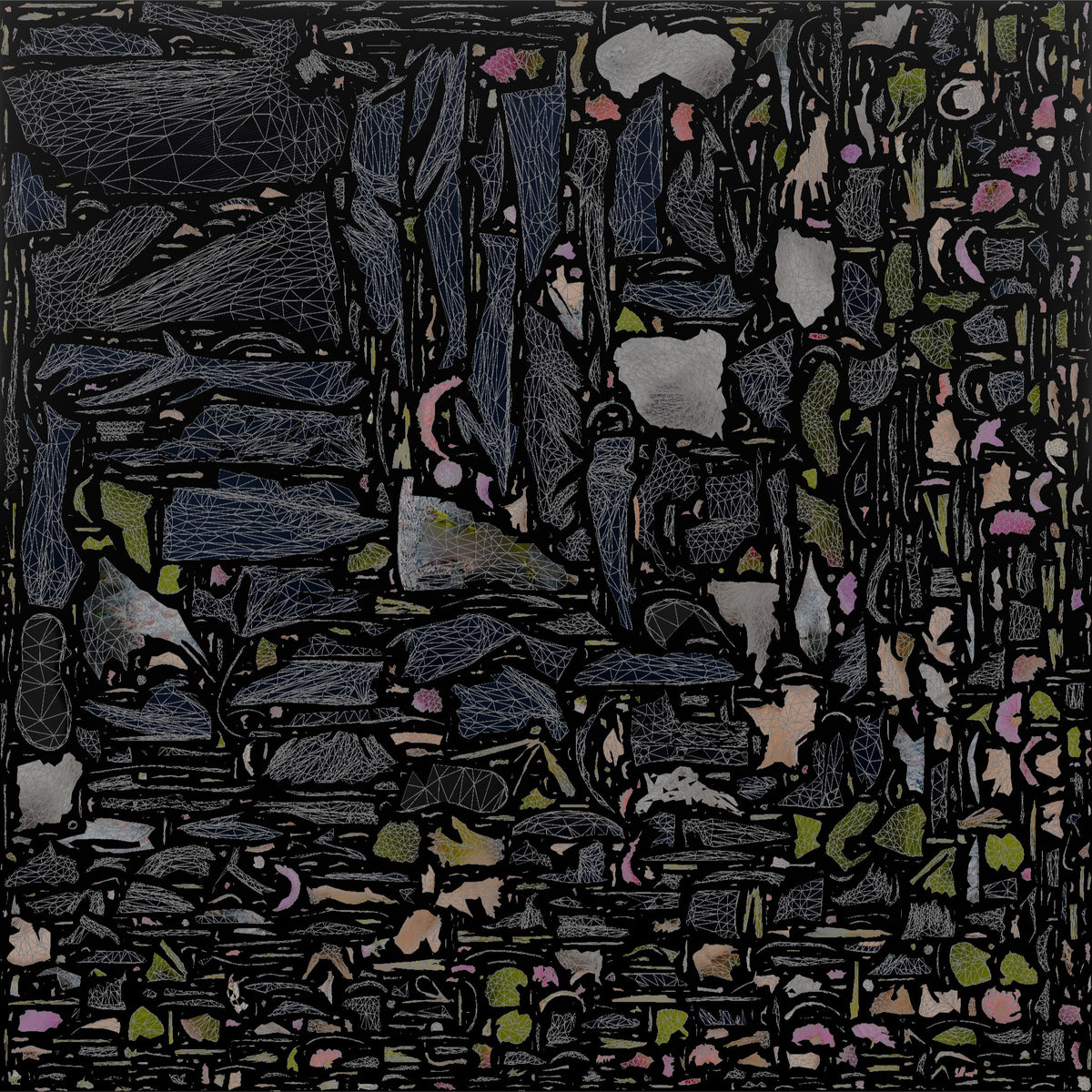 Grandmother Holding A Bouquet Of Garden Flowers - UV layout, base color map