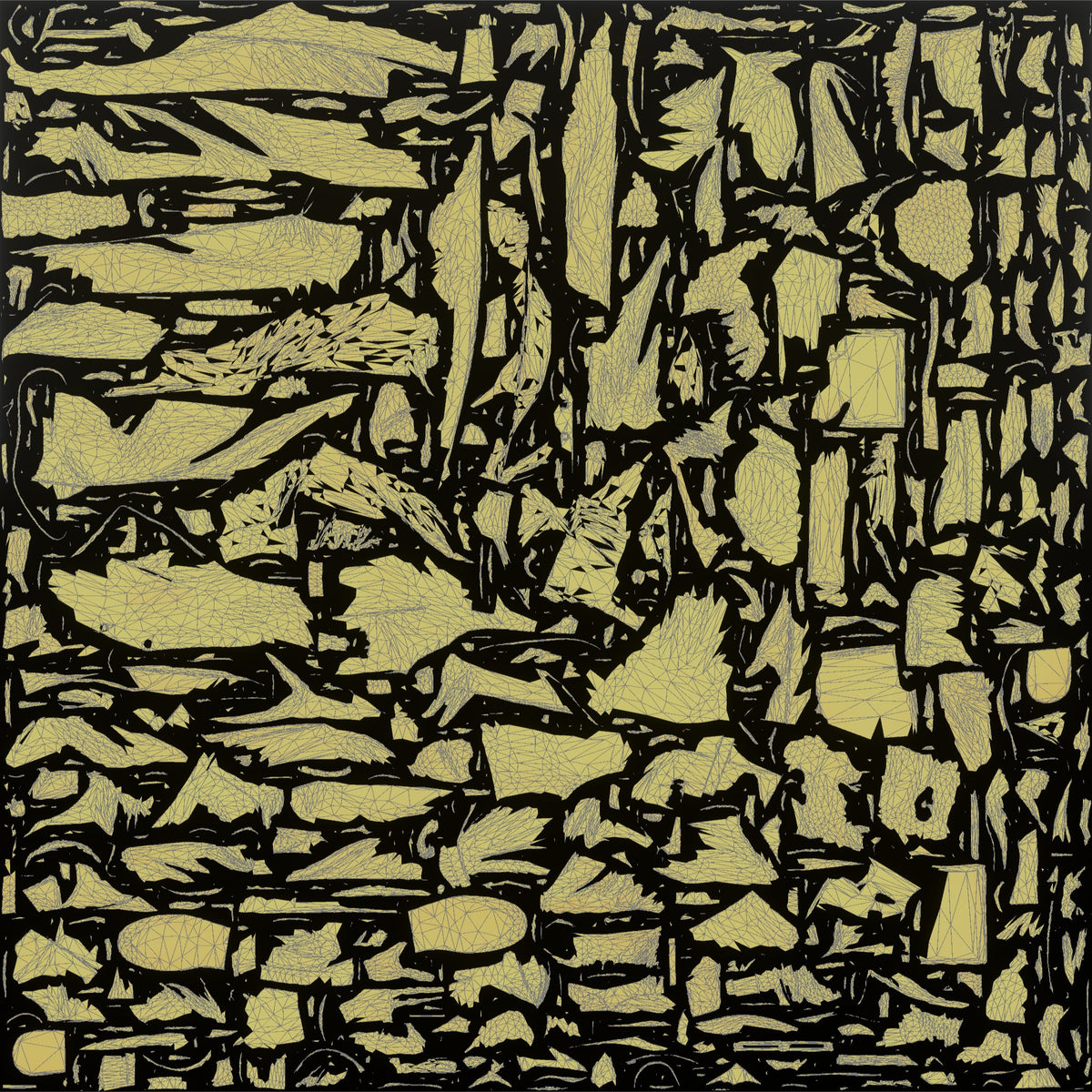Man Sales Associate Holding A Tablet, Checking Something On The Screen - UV layout, metallic roughness map