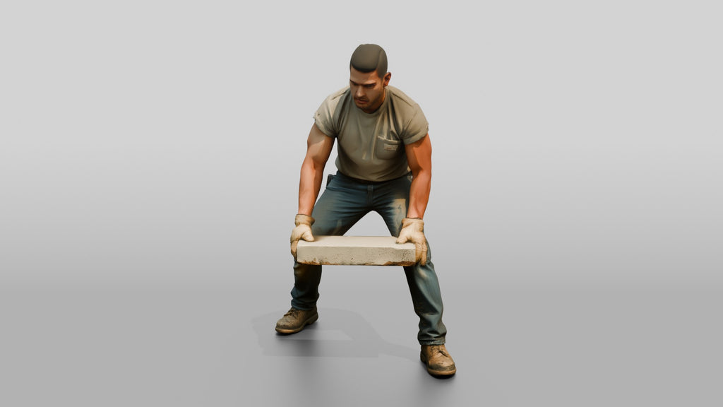 Construction Worker Man 55