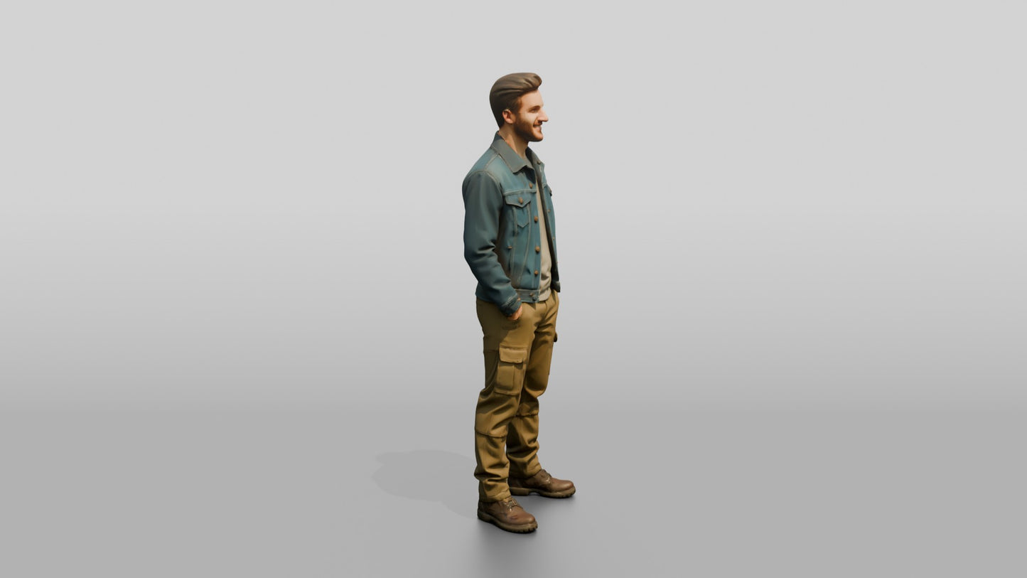 Denim Workwear Man 01