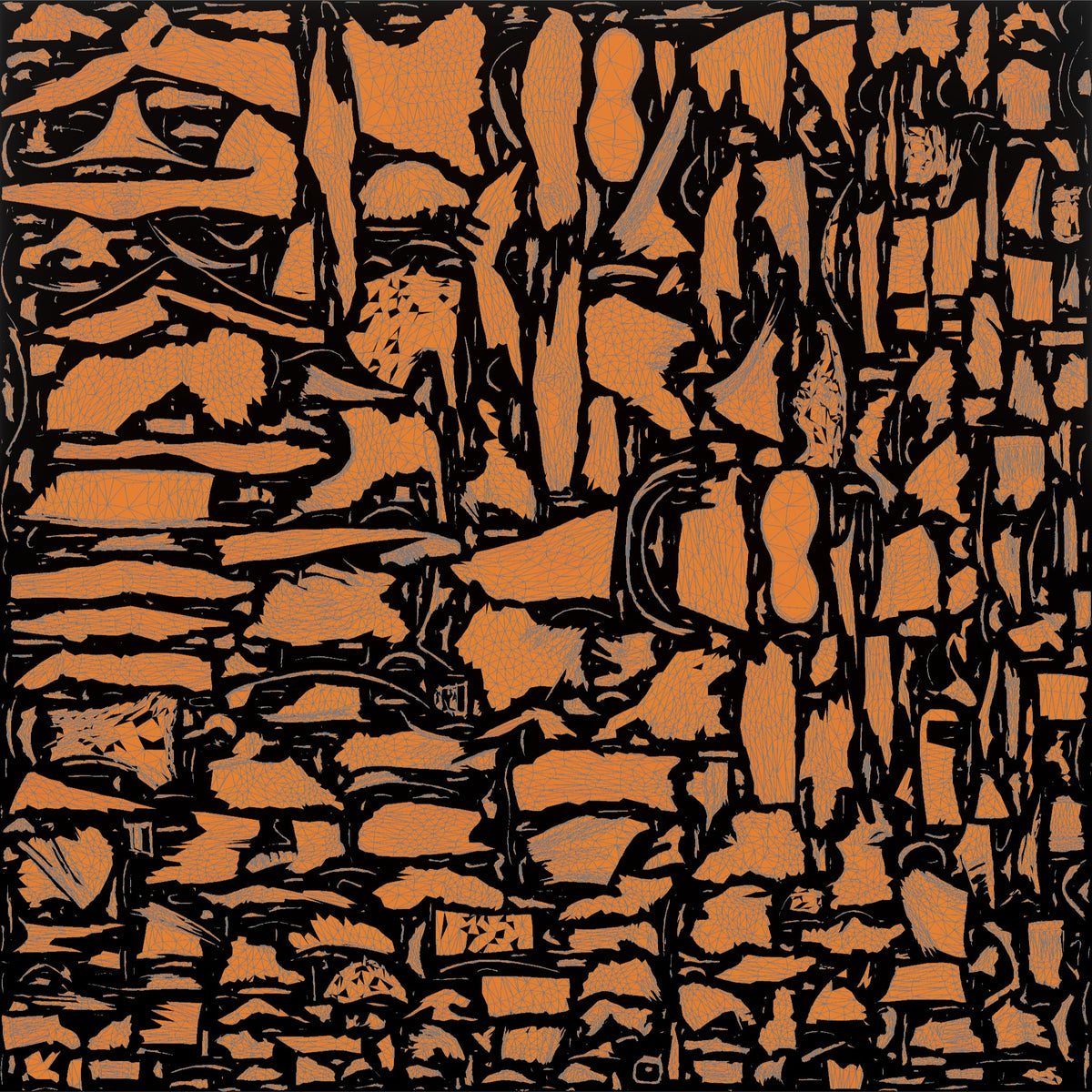 Woman Catching Breath Post-Workout - UV layout, metallic roughness map