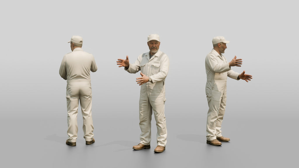 Construction Worker Man 85