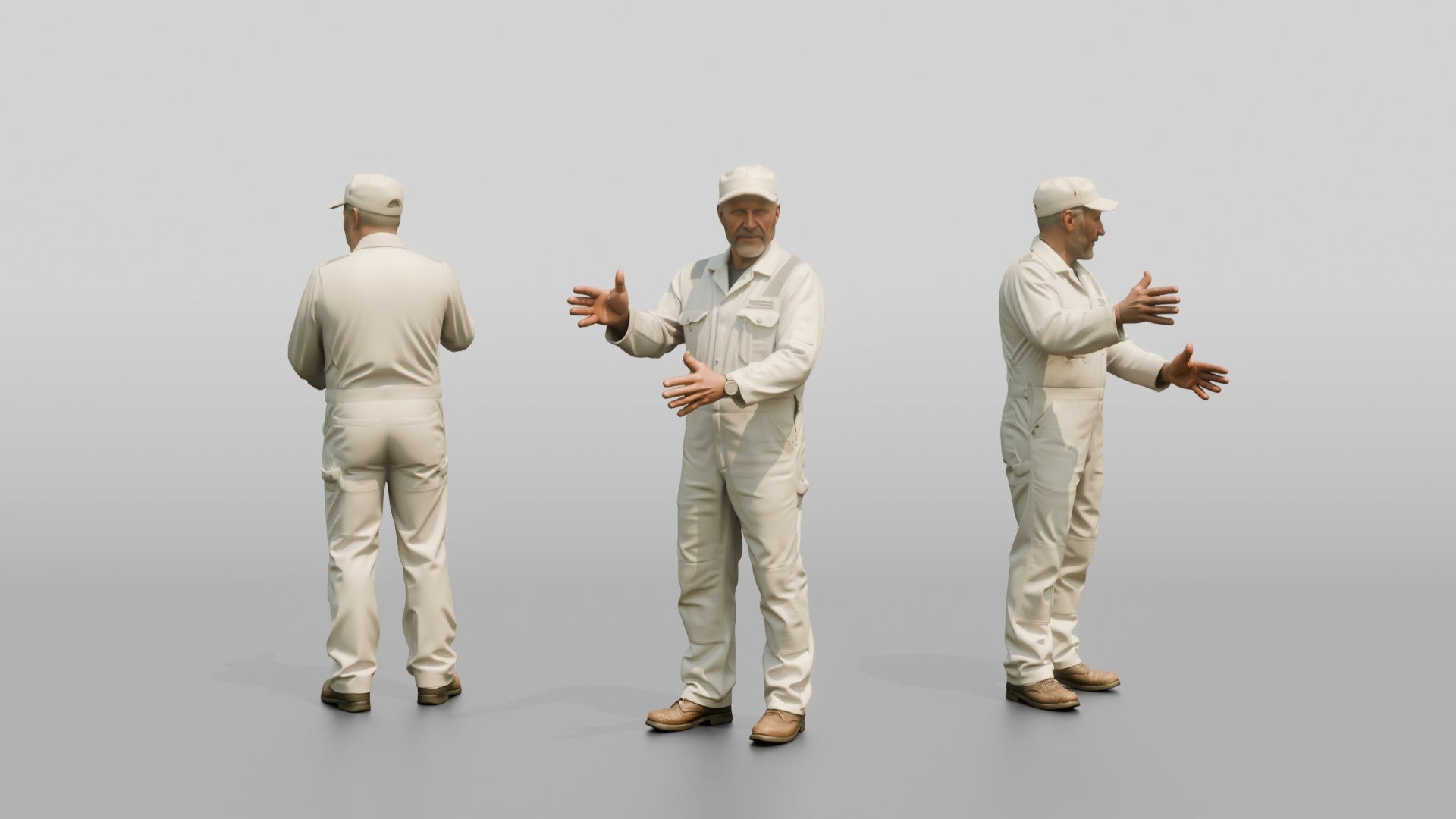 Construction Worker Man 85