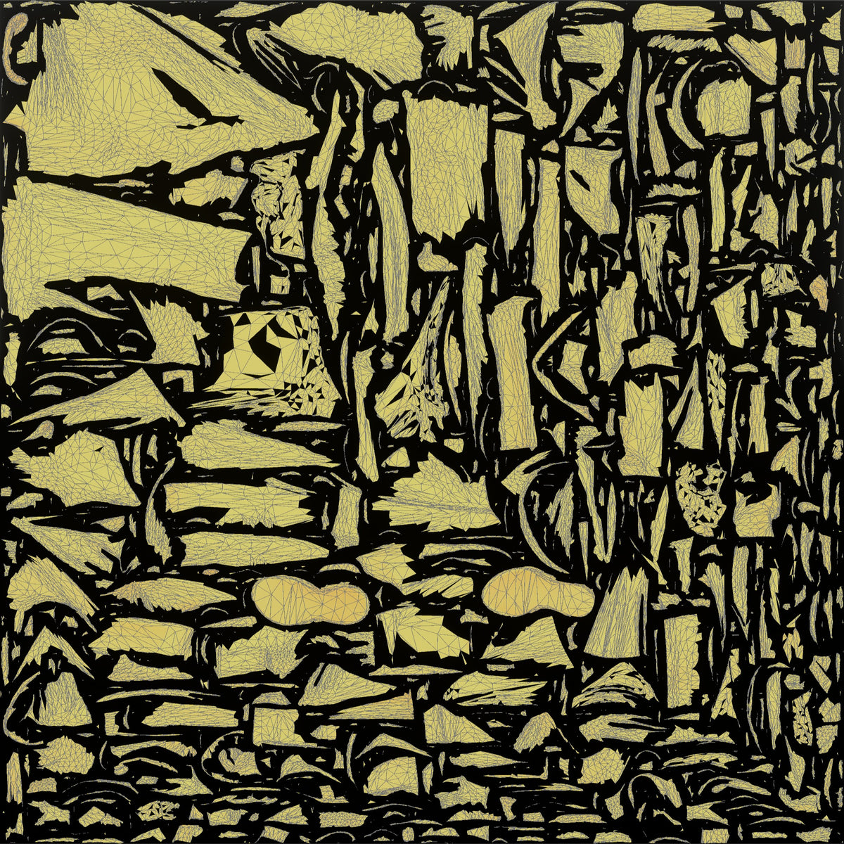 Petite Elderly Jordanian Woman in Hijab and Kaftan - UV layout, metallic roughness map
