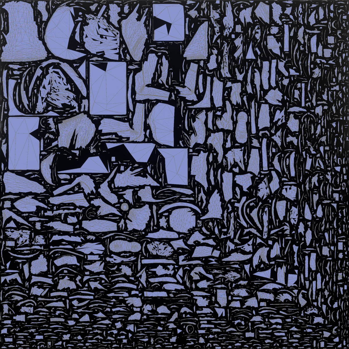 Hiker Sitting and Eating an Energy Bar - UV layout, normal map