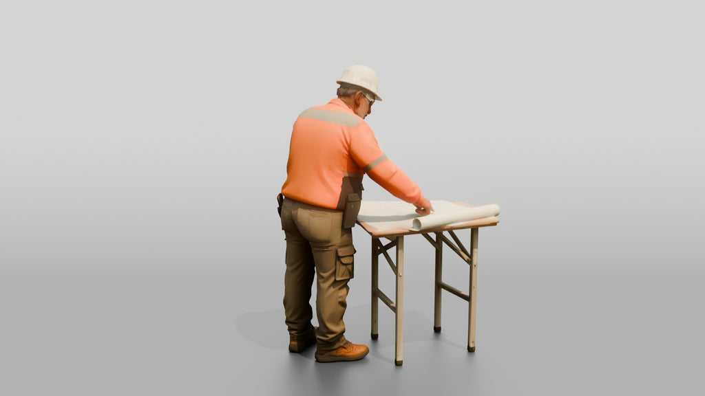 Construction Worker Man 45