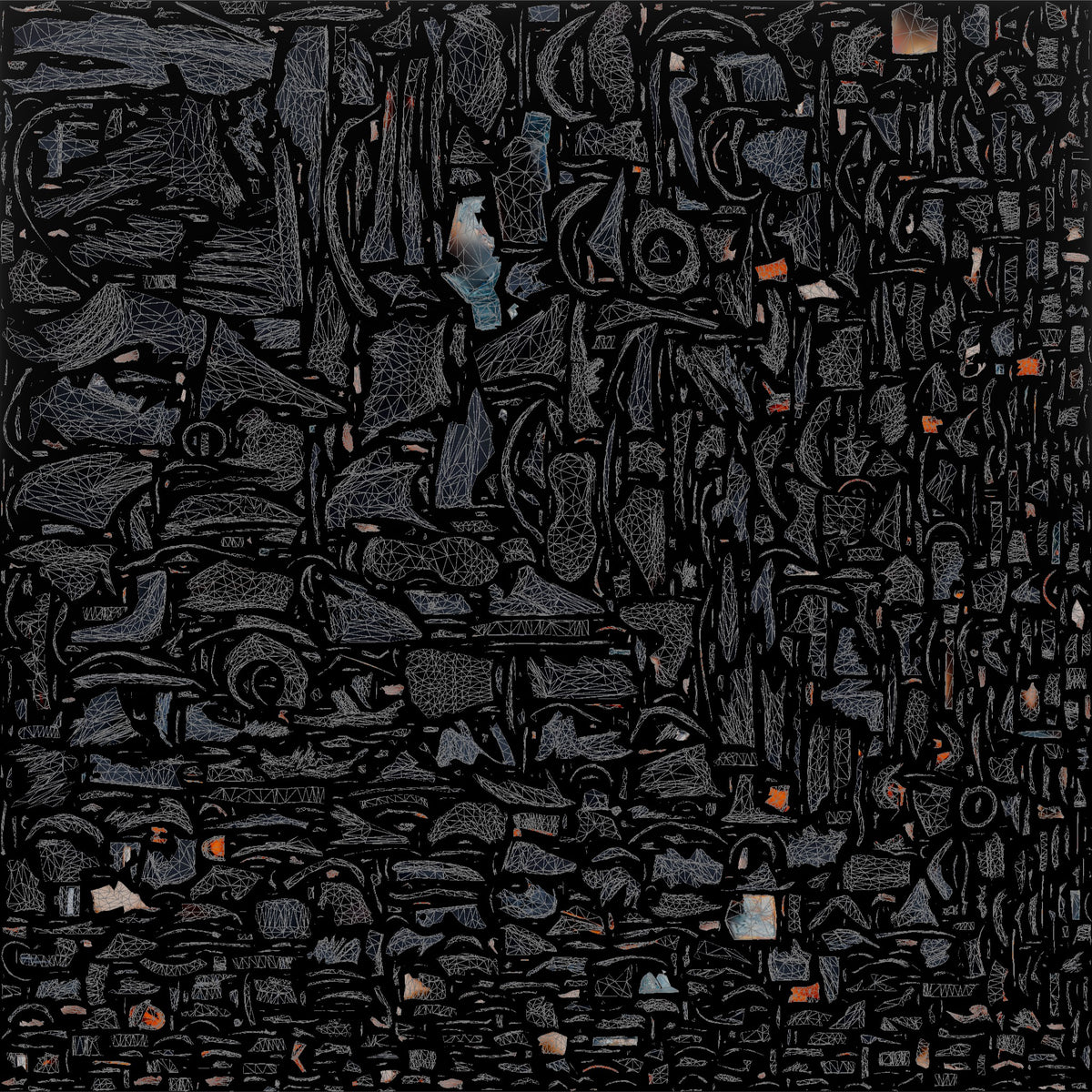 Gorpcore Man Counting Cash - UV layout, base color map