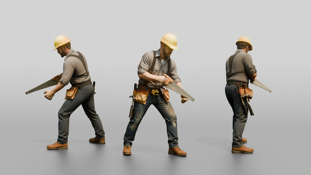 Construction Worker Man 01