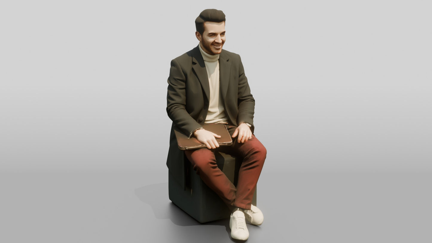 Smart Casual Professional Man 05