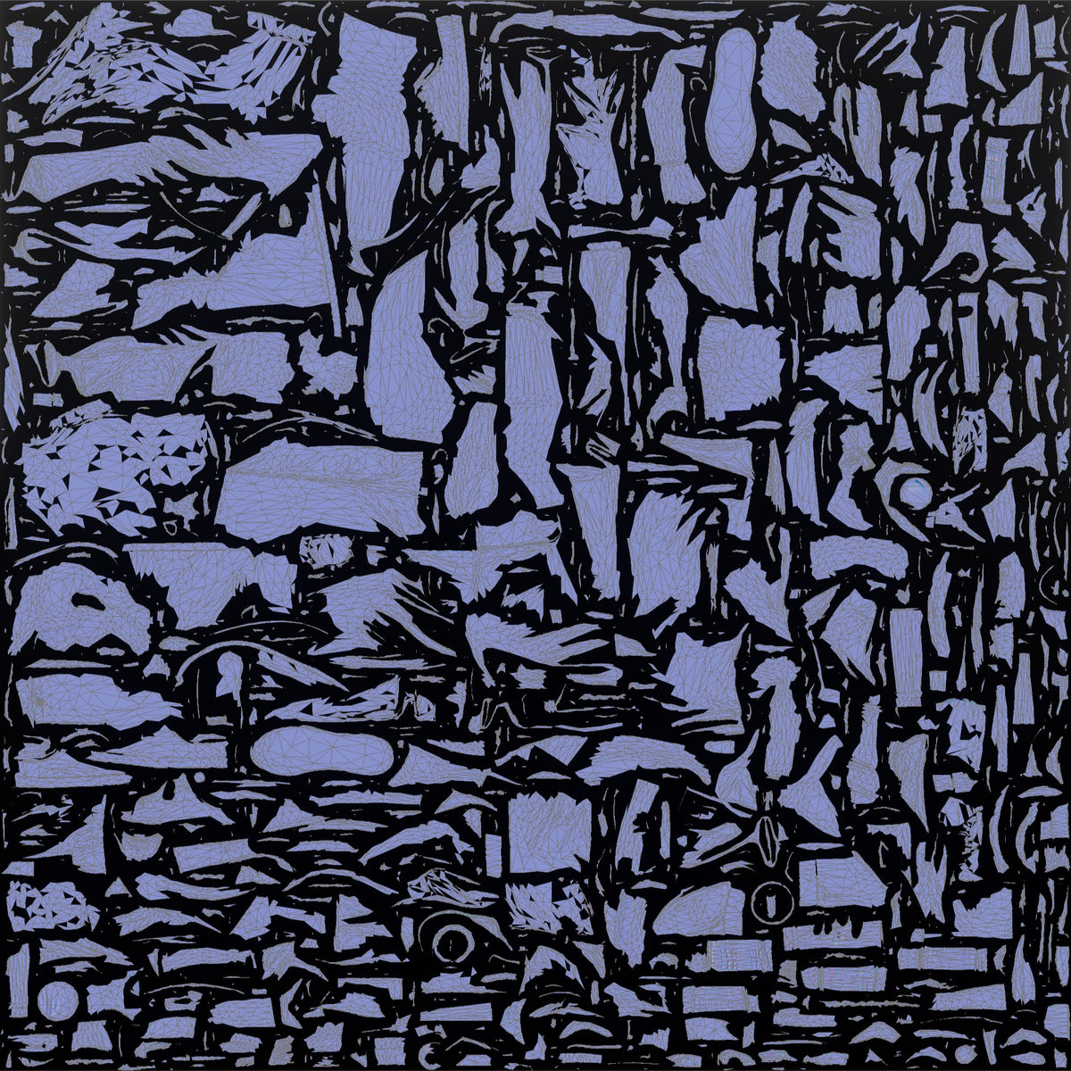 Bartender Man Holding A Bottle Up, Mid-pour - UV layout, normal map