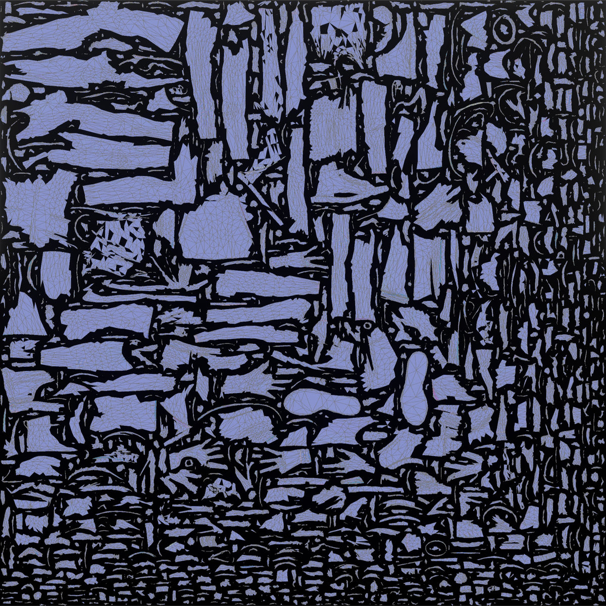 Patron Woman Dancing With Both Hands Up, Glow Stick Bracelets Visible - UV layout, normal map