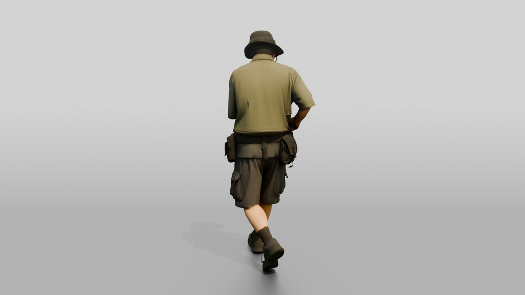 Techwear Man Fastening Belt Pouches