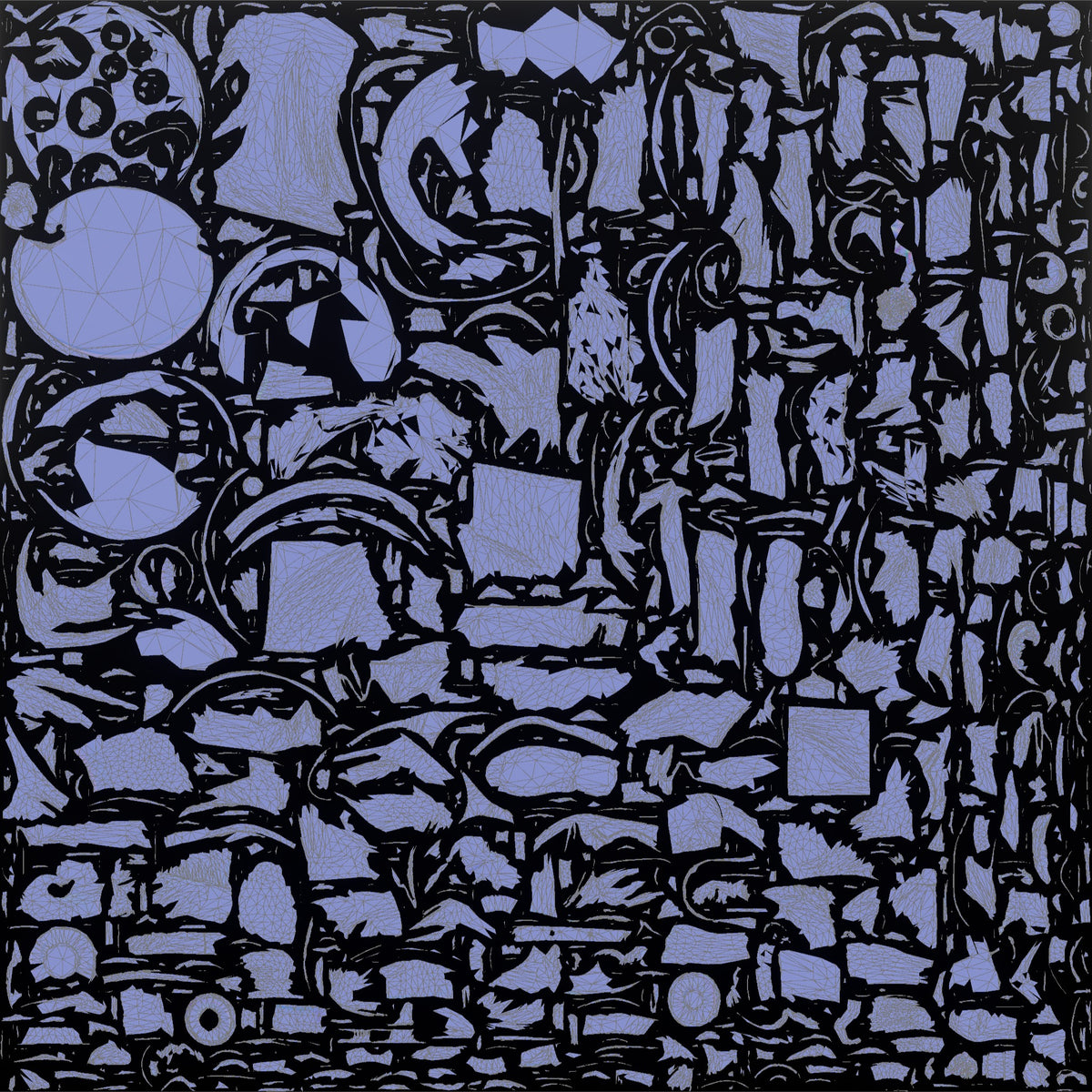 Server Man Holding A Bread Basket With Both Hands - UV layout, normal map