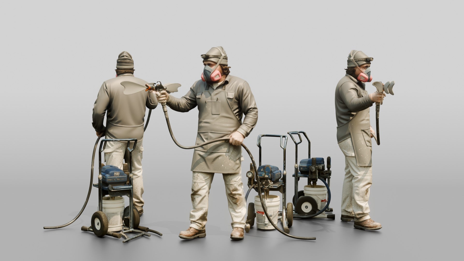Construction Worker Man 37