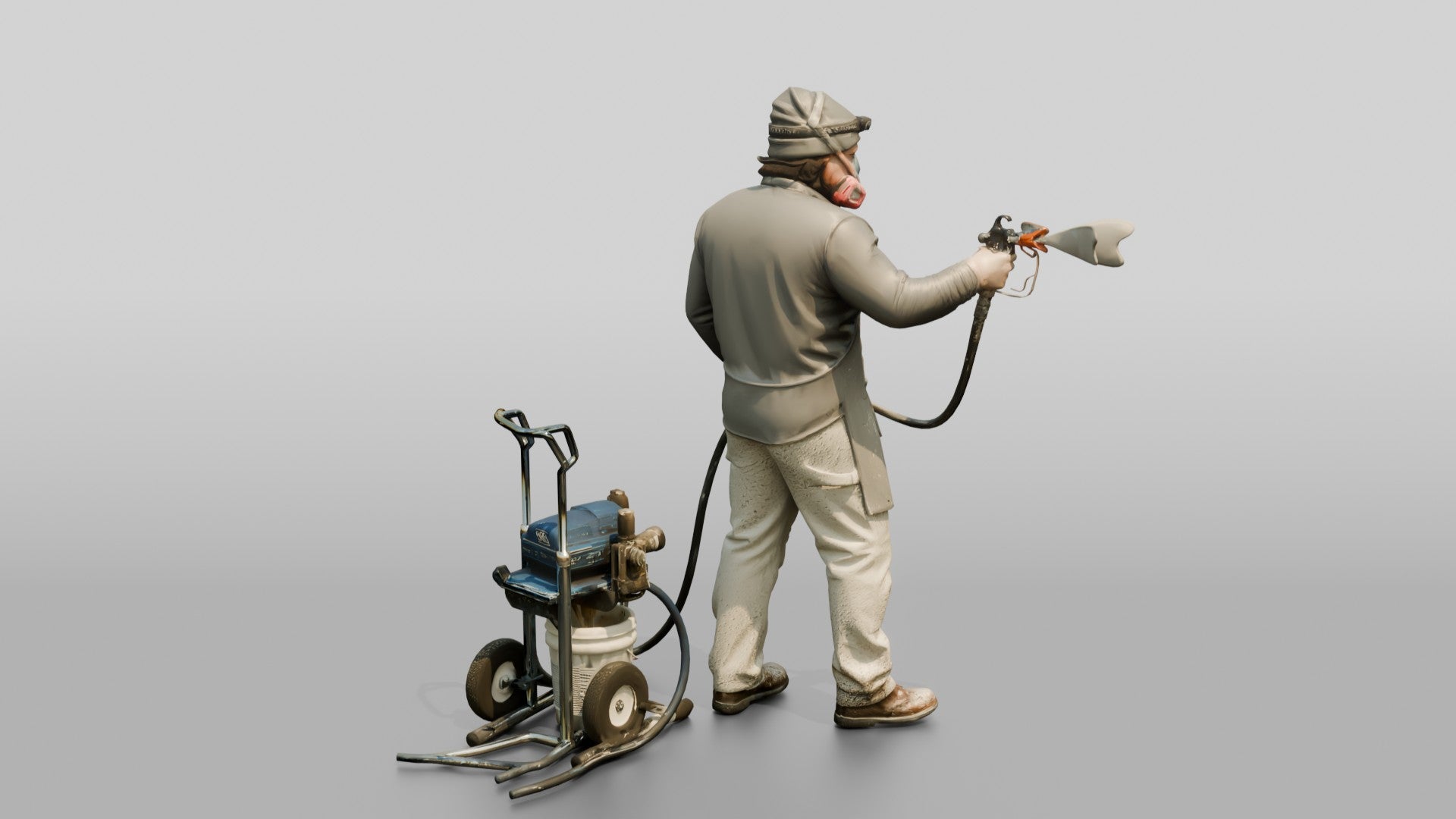 Construction Worker Man 37