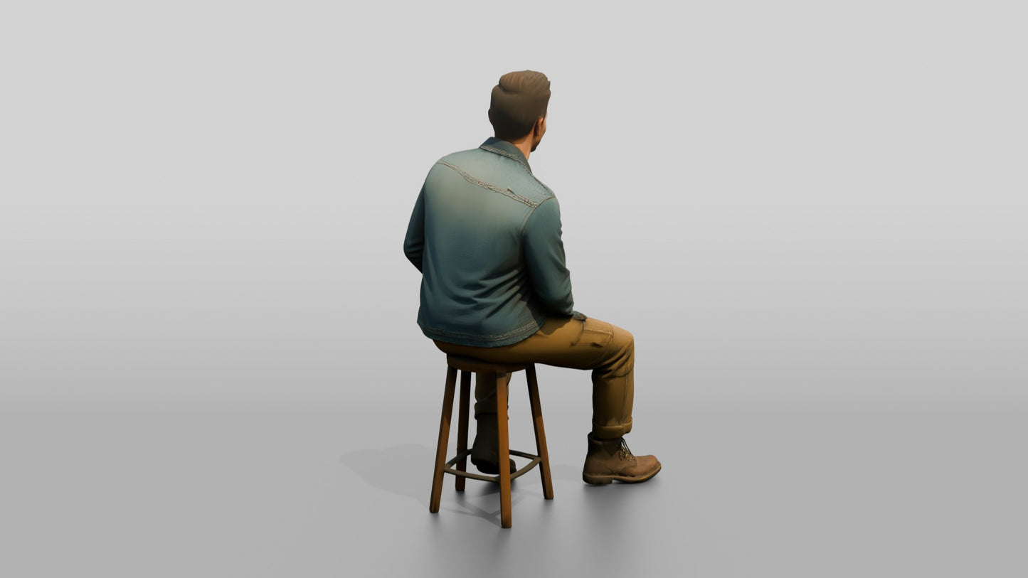 Denim Workwear Man 03